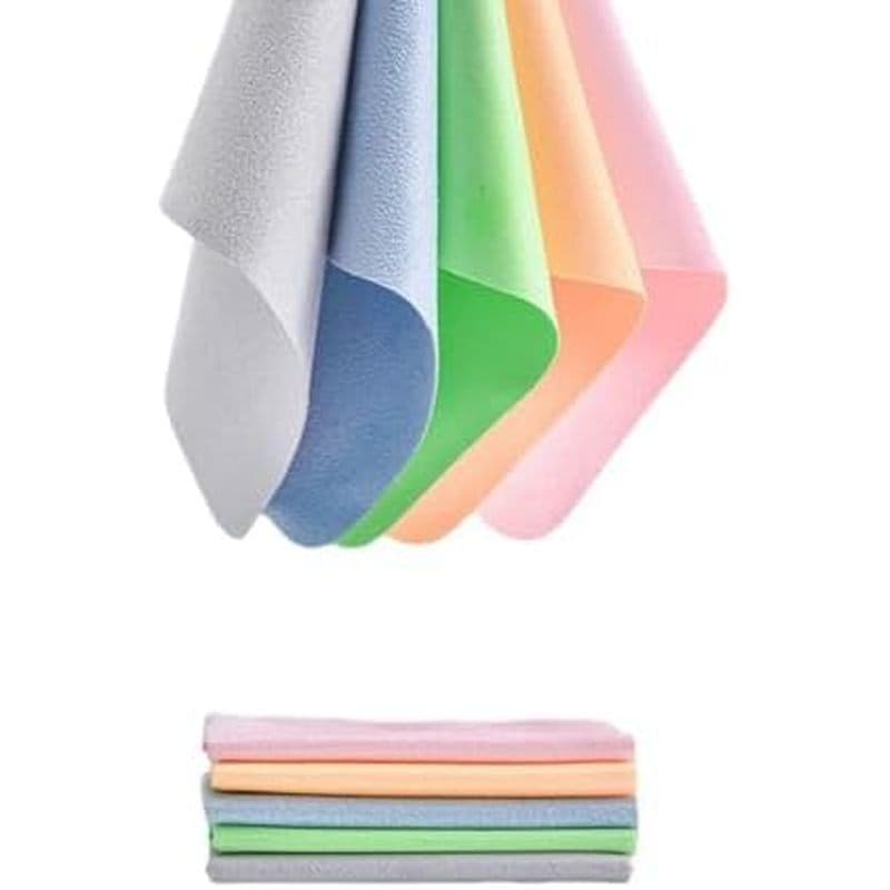 Pano de limpeza de vidro, pano de limpeza de óculos de camurça. | Forte absorção de água, muito macia, espessada 230GSM,