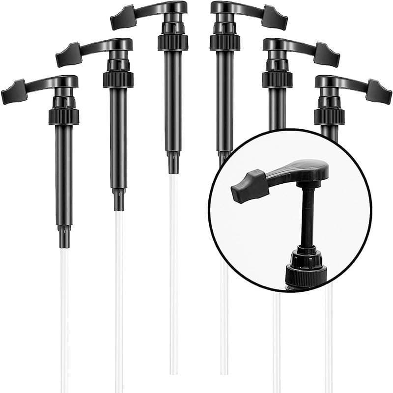 eesis 10 Peças Tampa De Ponta Da Bomba De Xarope De Café Tampas Borracha Adequada Para , Dispensador De Derramamento , G