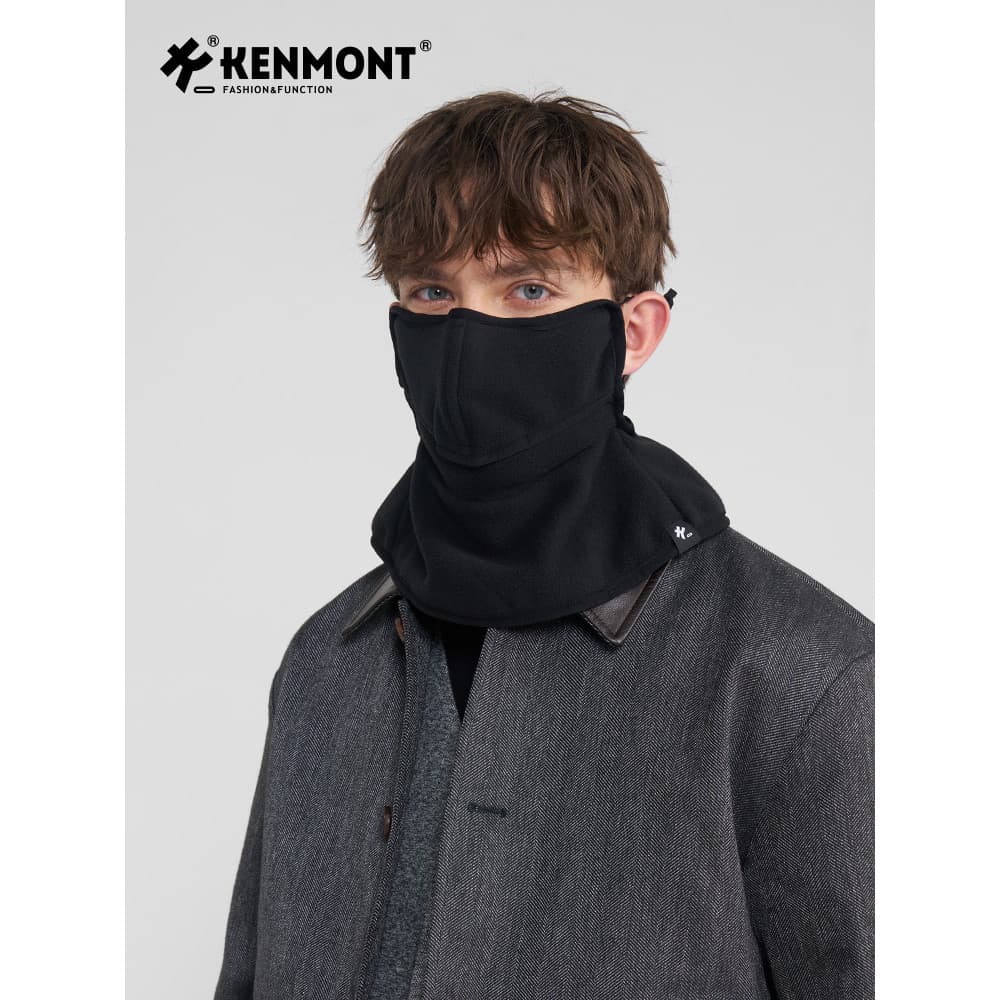 Kenmont Kamont Outdoor Warm Fleece Máscara Homens Inverno Ciclismo Máscara Protetor de Pescoço Protetor de Pescoço Másca