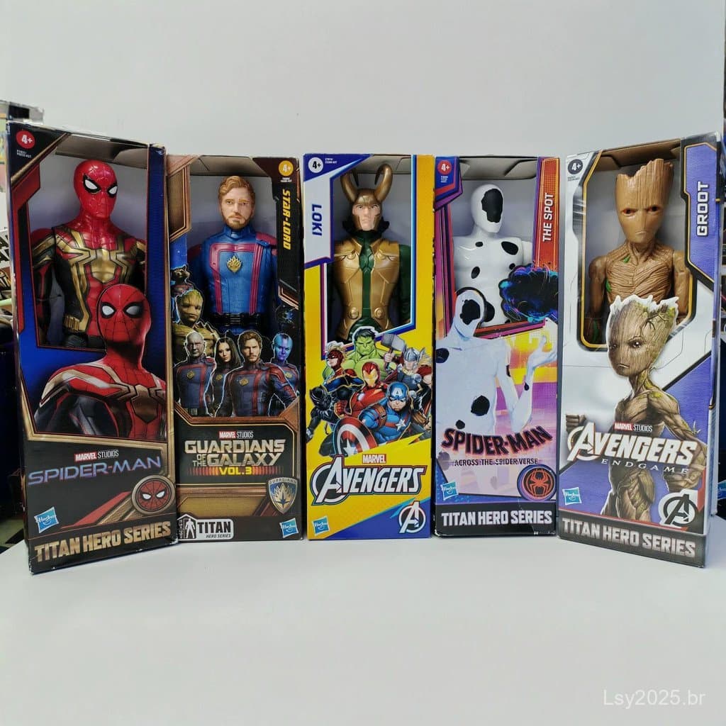 Hasbro Marvel Avengers Titan Heroes Movie Series b Loki Little Tree Man Bull Demon King Estilo Clássico ZCKV