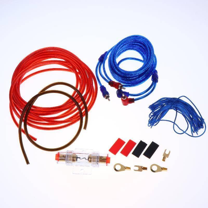 ADS Kit De Fiação De Amplificador De Carro 1 Conjunto Para Instalação De Sistema De Áudio De Subwoofer Entrega De Energi