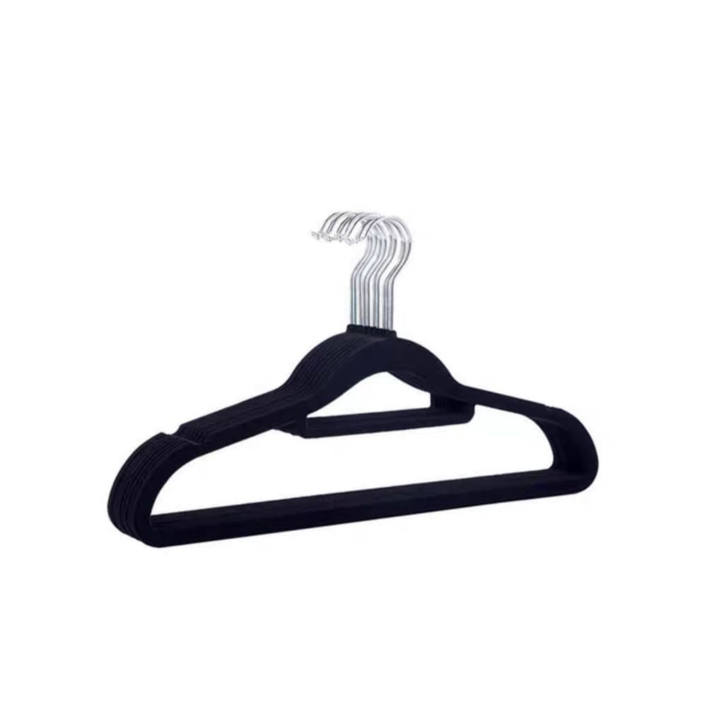 Kit 3 Cabides Veludo para roupas adulto resistente guarda roupa camisa calça araras