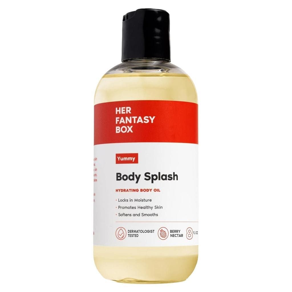 A Caixa de Fantasia Dela | Body Splash Óleo Hidratante Corporal (Yummy) - Hidratante, não oleoso, textura suave e macia