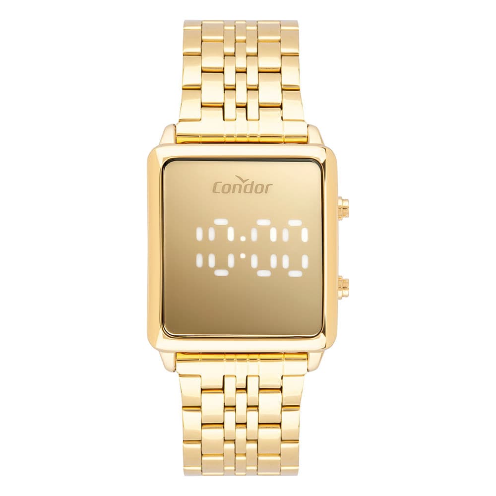 Relógio Condor Feminino Digital Dourado - COMD1202AKC/4D