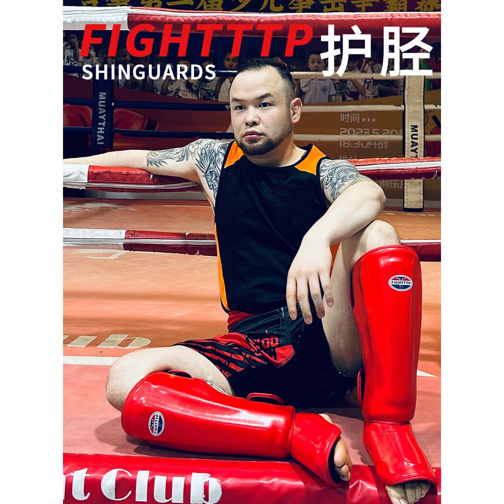 TTP muay thai leggings muay thai luta livre leggings placa com peito do pé boxe luta adulto pé cobre leggings das crianç