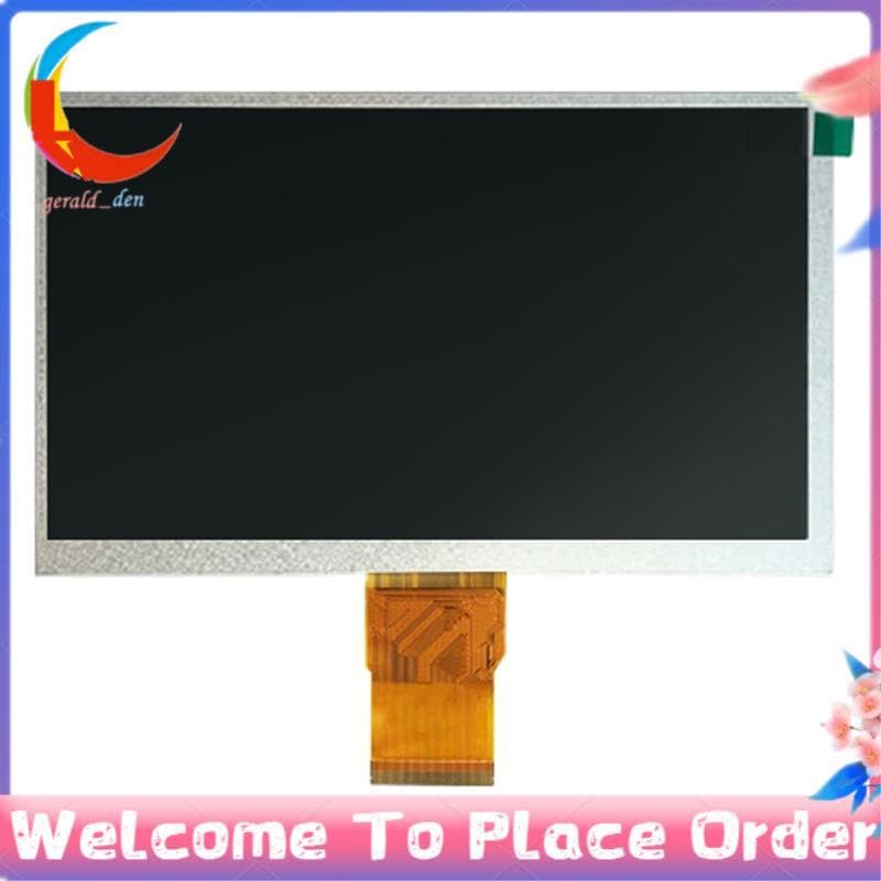 FlexEM Fe6070w 7-Polegada TTL 50Pin De Alta Definição 1024x600 IPS LCD De Visão Completa Para Tela THH070BH03-08E