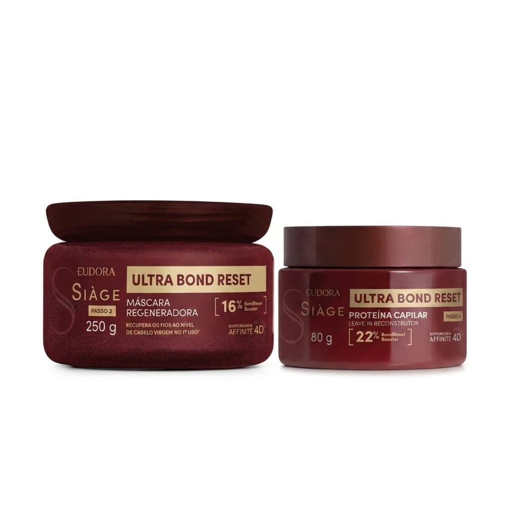 Combo Siàge Ultra Bond Reset Máscara 250g + Leave-In 80g