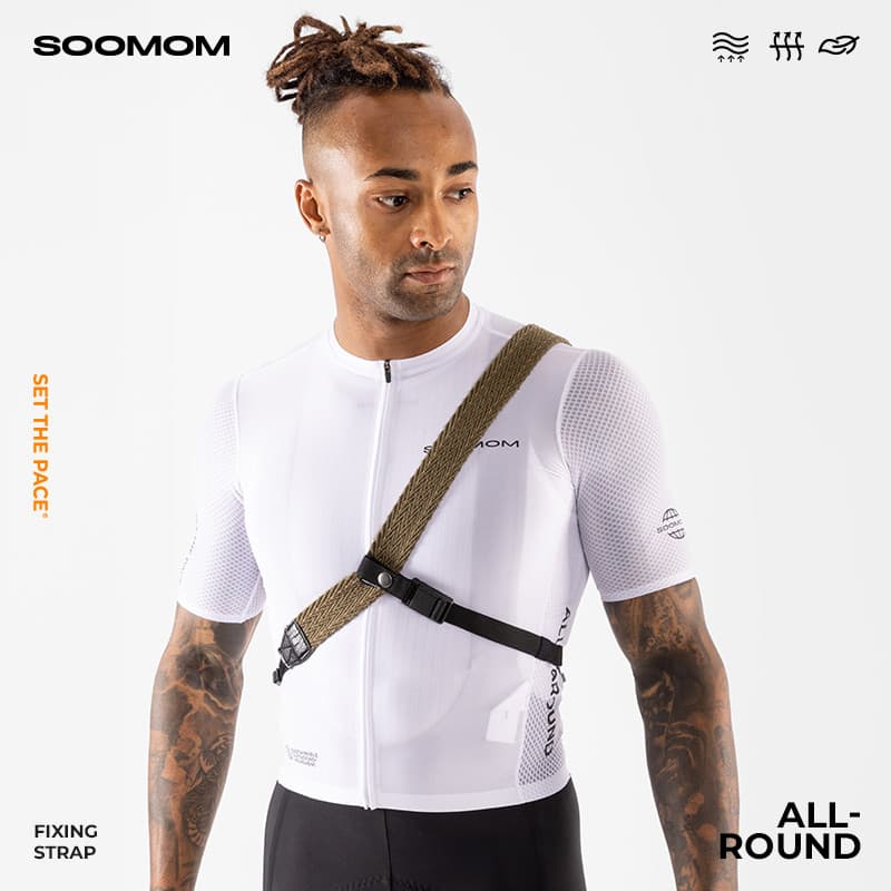 SOOMOM | Cinto de fixação auxiliar multifuncional ALL-ROUND Acessórios de ciclismo/Cinto de fixação de câmera