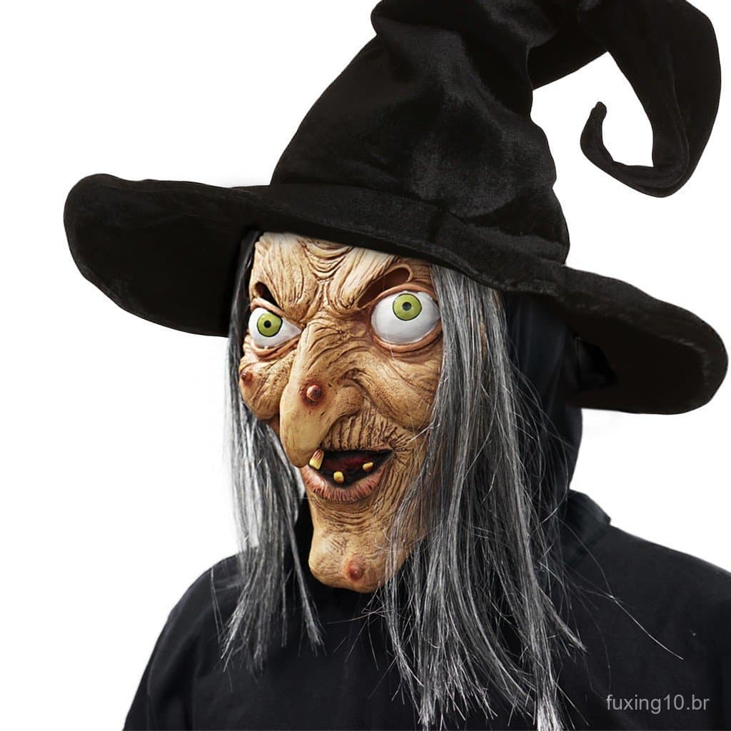 Festa Maluca Halloween New Style Horror Witch Máscara De Abóbora Assustador Esposa Estranho Cheiro Partido Do Jogo Desem