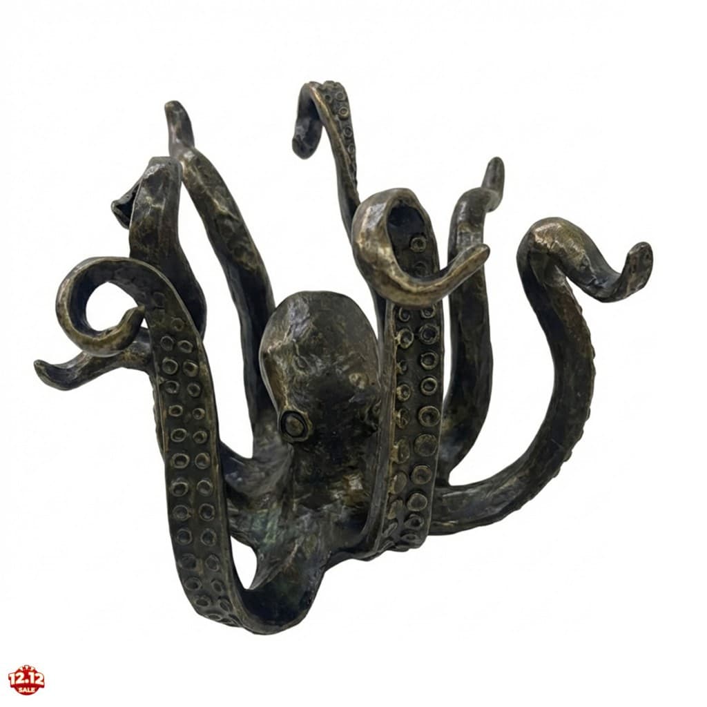 Escultura De Polvo De Resina-Decoração De Casa Com Tema Oceano Para Sala De Estar , Quarto , Escritório