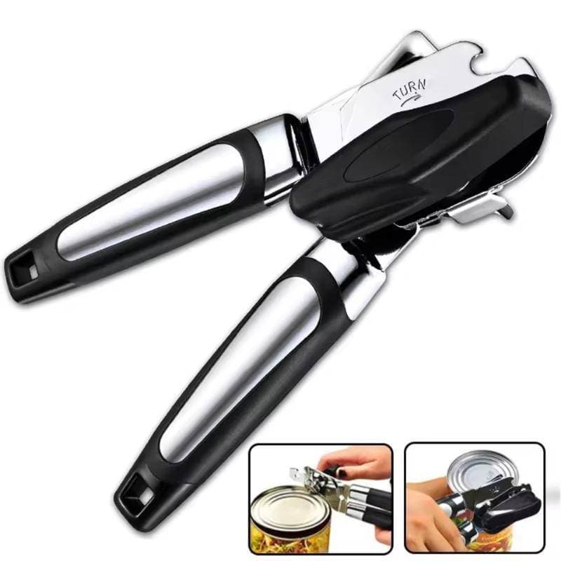 WEIYU Abridor De Lata Manual De Aço Inoxidável , Alça Ergonômica Antiderrapante , Corte Suave , Aparelho De Cozinha Para