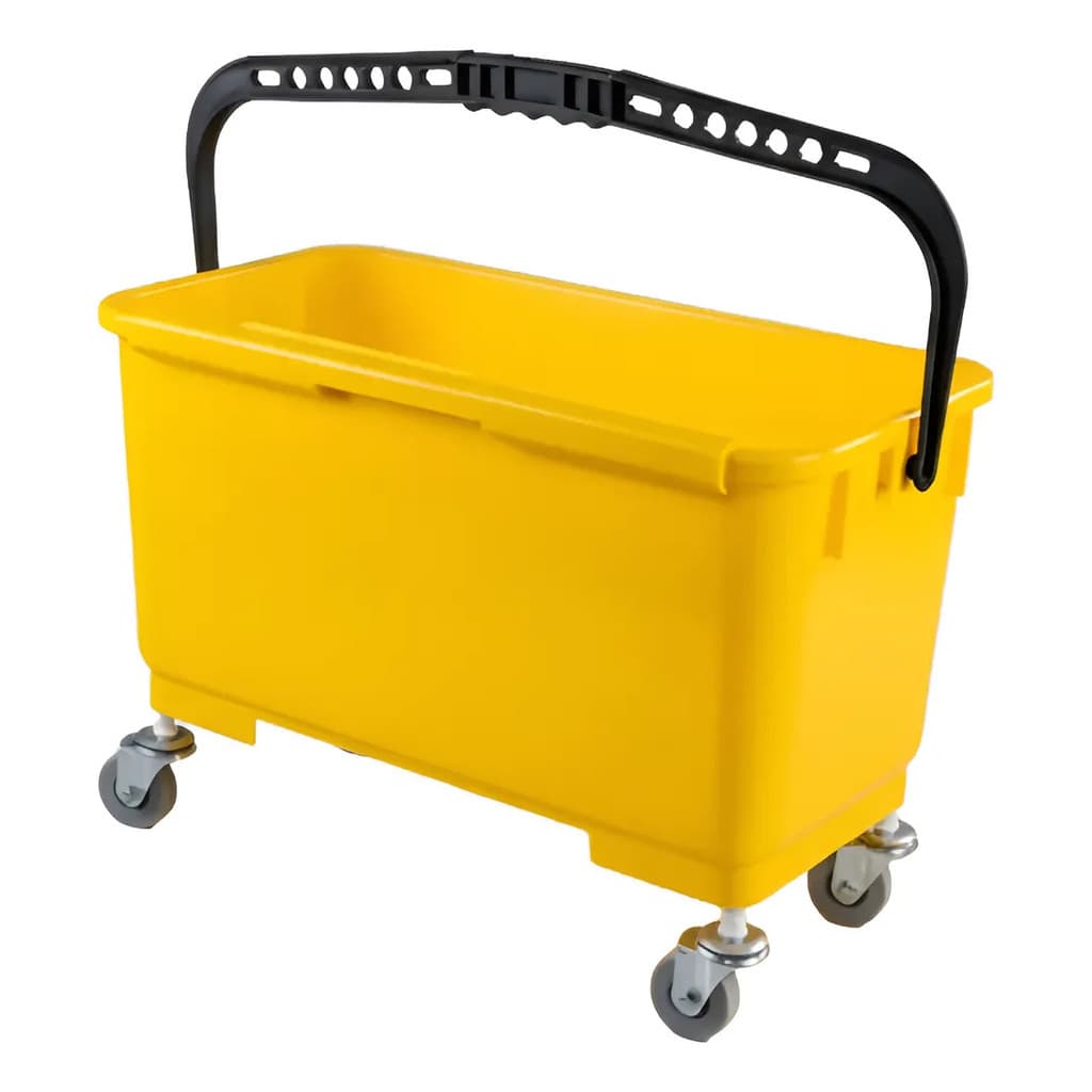 Balde Superpro 24 Litros Rodas Limpeza Pintura Uso Geral