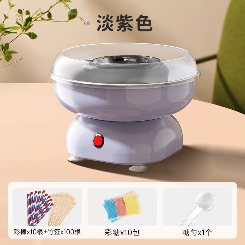 Máquina de marshmallow para crianças, Mini pequena, totalmente automática, comercial, marshmallow, artesanal, açúcar col