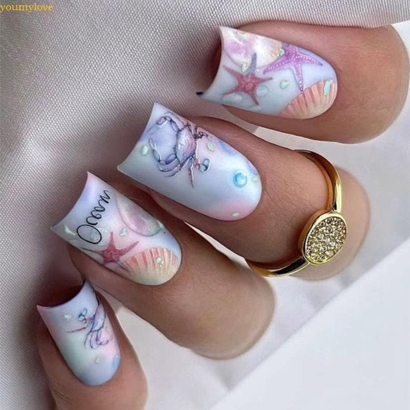 youmylove Prensa Unhas Falsas Decorações Manicure Para Uso Diário