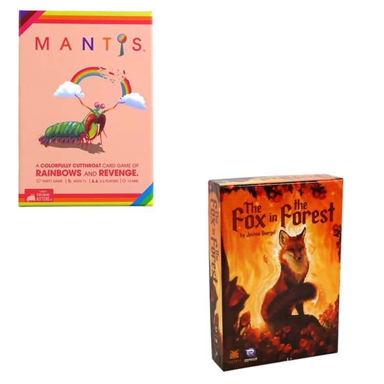 The Fox English Mantis Exploding Kitten Mantis Fox in the Forest Jogo de Tabuleiro e Cartas para Festas em Família e Cri