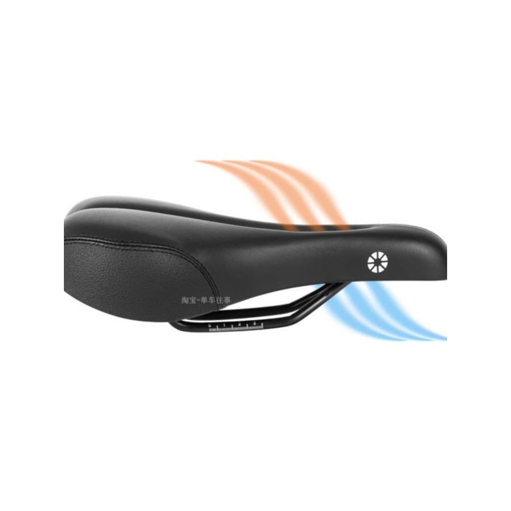 Daxing almofada de assento de carro dobrável Original oco sela bicicleta respirável saco de assento confortável pequena