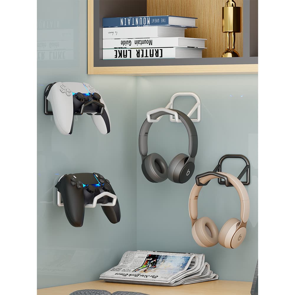 Suporte de alça ps5 Suporte de alça de jogo Cabide Universal Suporte de rack de armazenamento sem perfuração Acessórios