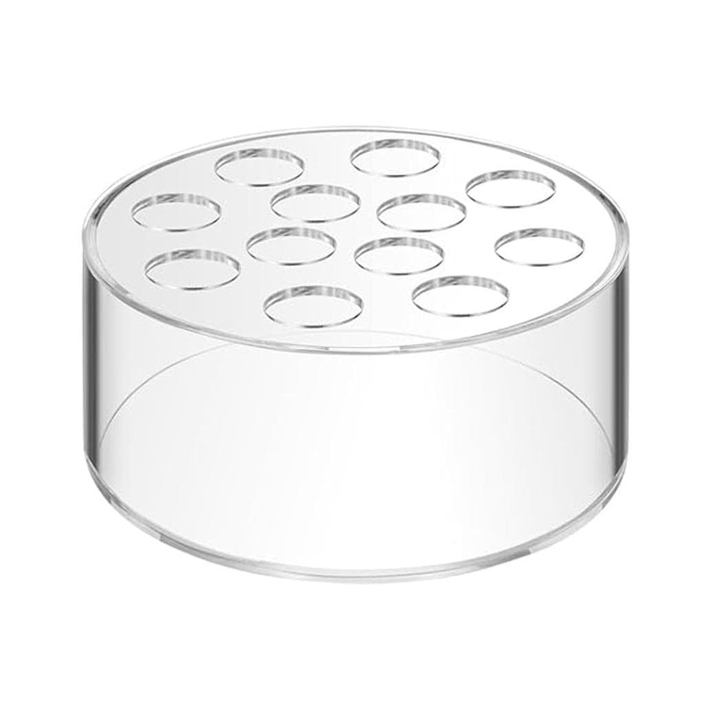 Vaso De Flores Acrílico Transparente Peça Central Redonda Floral Para Mesa De Jantar Decoração De Recepção Casamento 12