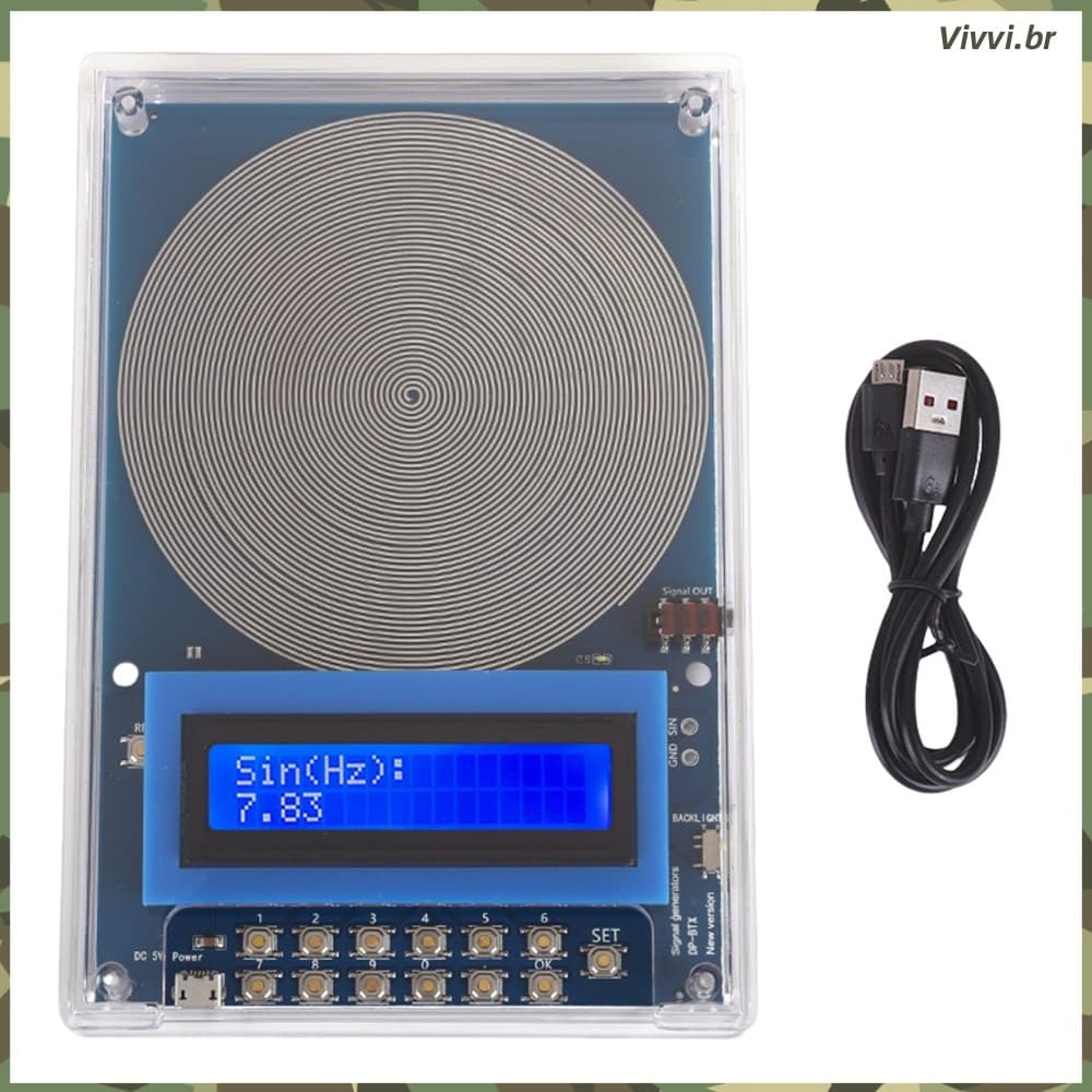 Gerador De Ondas Schumann 7.83 Hz 0.01-100000gerador De Sinal ELF De Onda Quadrada Senoidal Ajustável _VVI