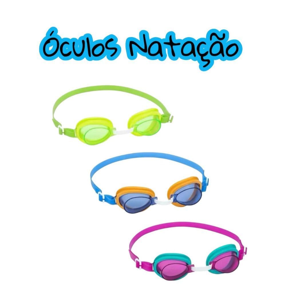 Óculos Natação Infantil Aqua Burst Essencial Bestway Divertida