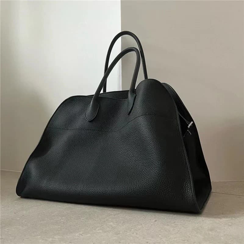 Bolsa Tote Feminina, Bolsa de Ombro de Couro PU de Grande Capacidade, Bolsa Transversal Retro, Bolsa Casual Portátil