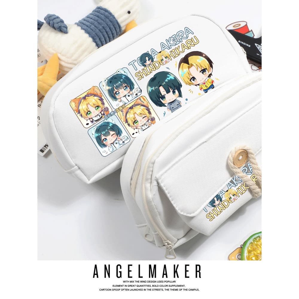 Xadrez alma Anime mercadoria bidimensional Taya Ryoijin Fujimitsu Fan Bar lápis caso caixa de papelaria saco de papelari