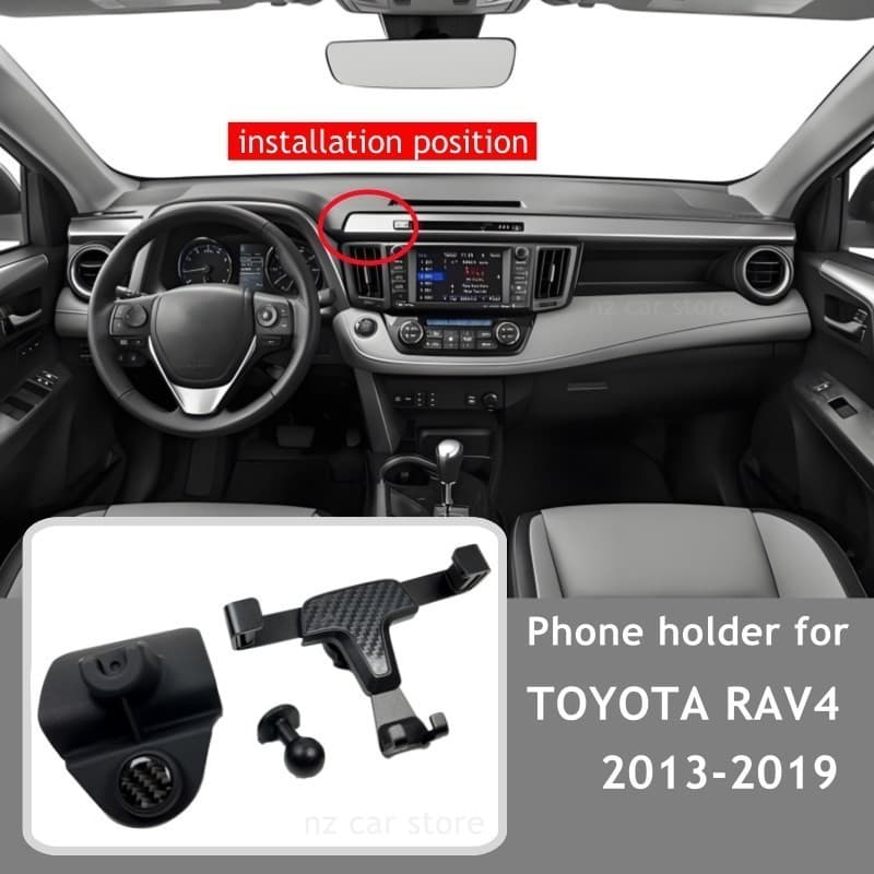 Suporte Do Telefone Carro Para Toyota RAV4 2019 2018 2017 2016 2015 2014 2013 Montagem De Ventilação De Ar Acessórios In