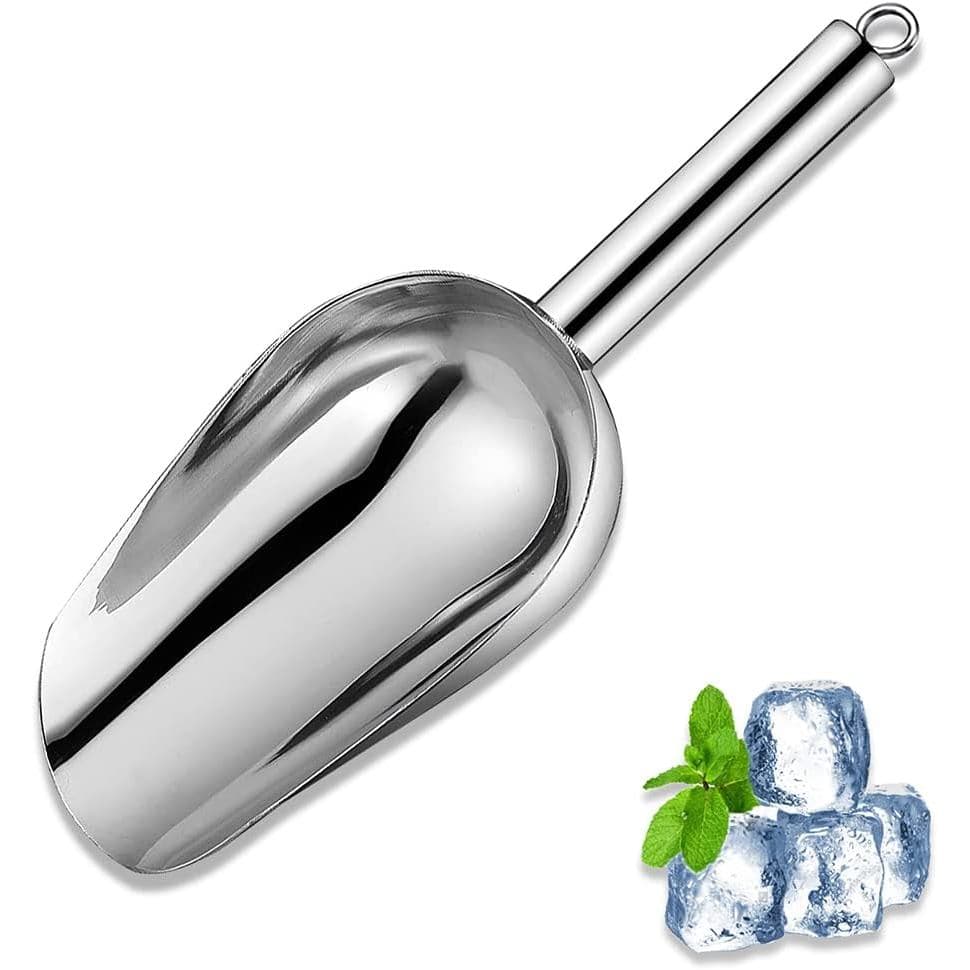 Concha de Gelo de Metal 6 Oz, concha de Gelo para Máquina de Gelo, conchas pequenas para alimentos para festas, casament