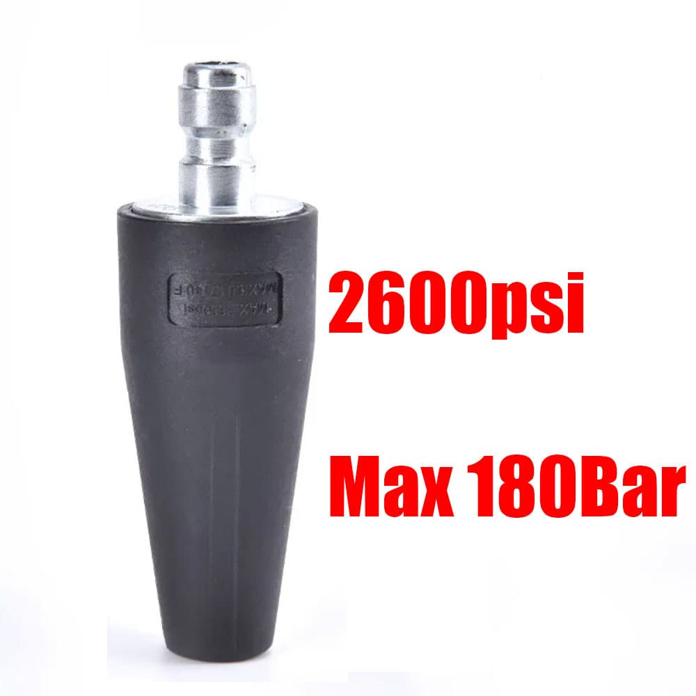 Bocal Turbo 2600PSI Com Conector De Plugue De Liberação Rápida De 1/4 " Para Lavadora De Carro De Alta Pressão Acessório