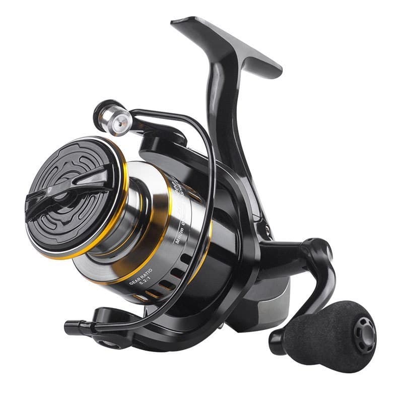 NEW 70kg Linha De Pesca Carretel Com 18 + 1BB 5 ; 2 1 Projeção De Carbono Isca Mão Esquerda Molinete De Pesca De Metal