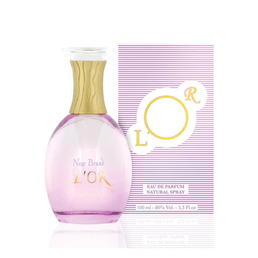 Perfume New Brand L'or For Woman Eau de Parfum Feminino 100ml