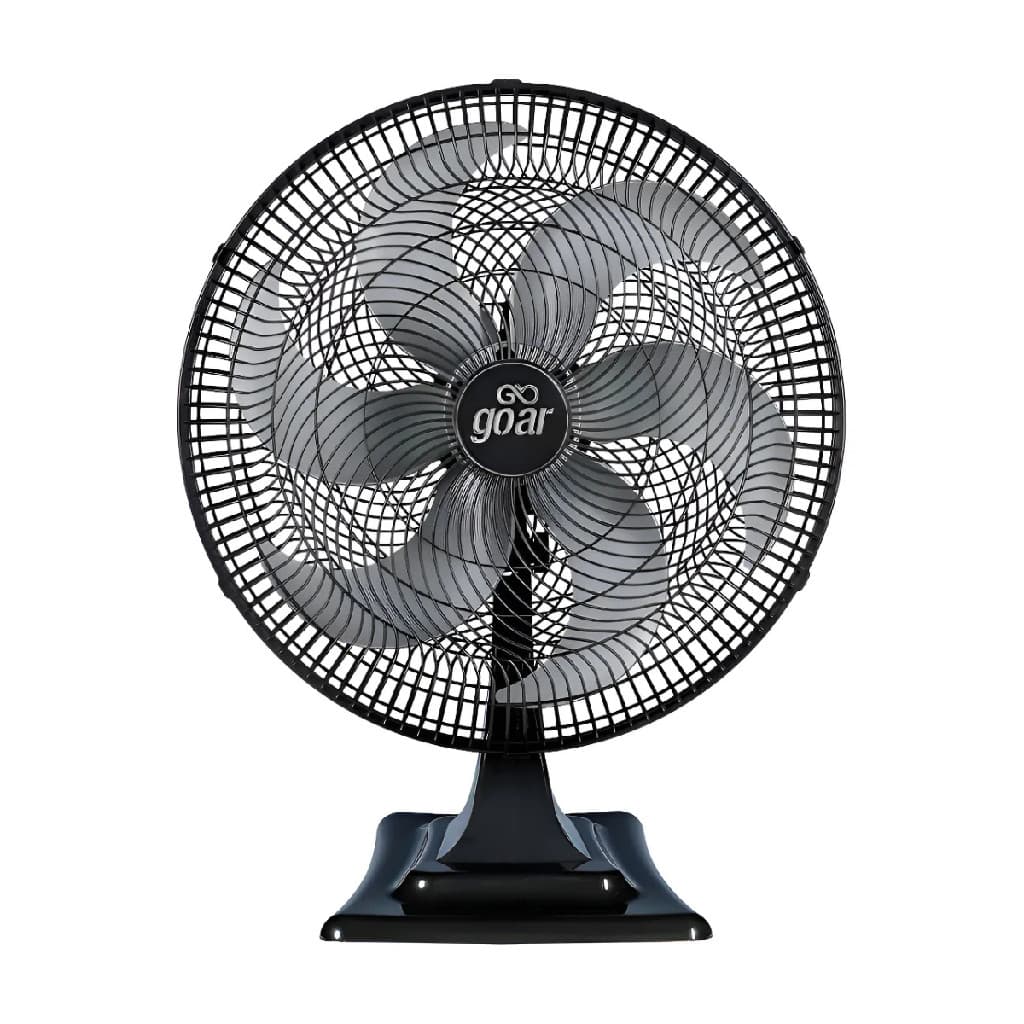 Ventilador Turbo De Mesa  50cm Cor Cinza