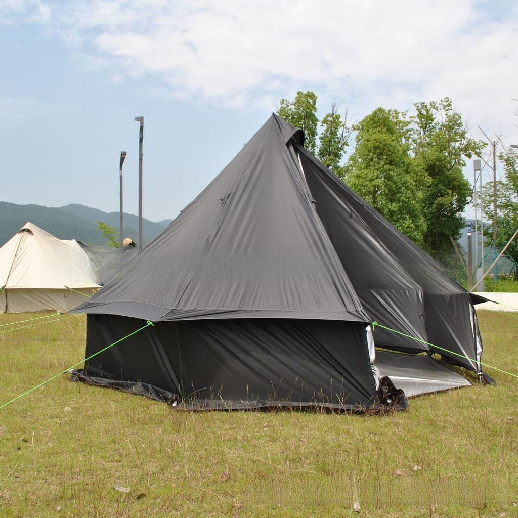 Tenda Yurt para 8 pessoas, fogão de acampamento, chaminé, fogão a lenha, pirâmide grande