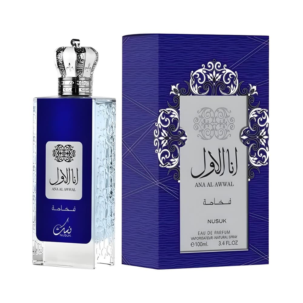 Perfume Árabe Masculino Nusuk Ana AI Awwal Nusuk EDP 100ml
