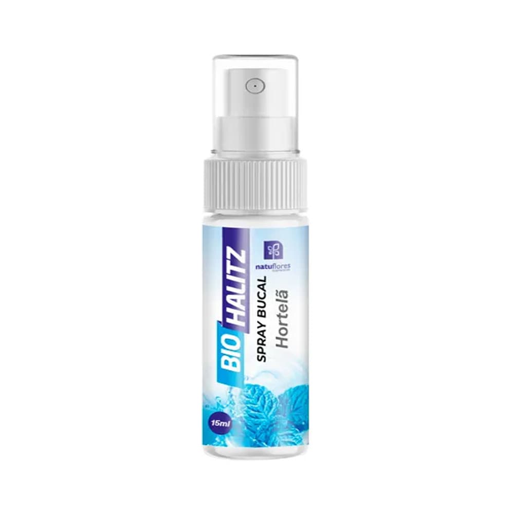 Bio Halitz  Spray Bucal Hortela 15 ml- Natuflores