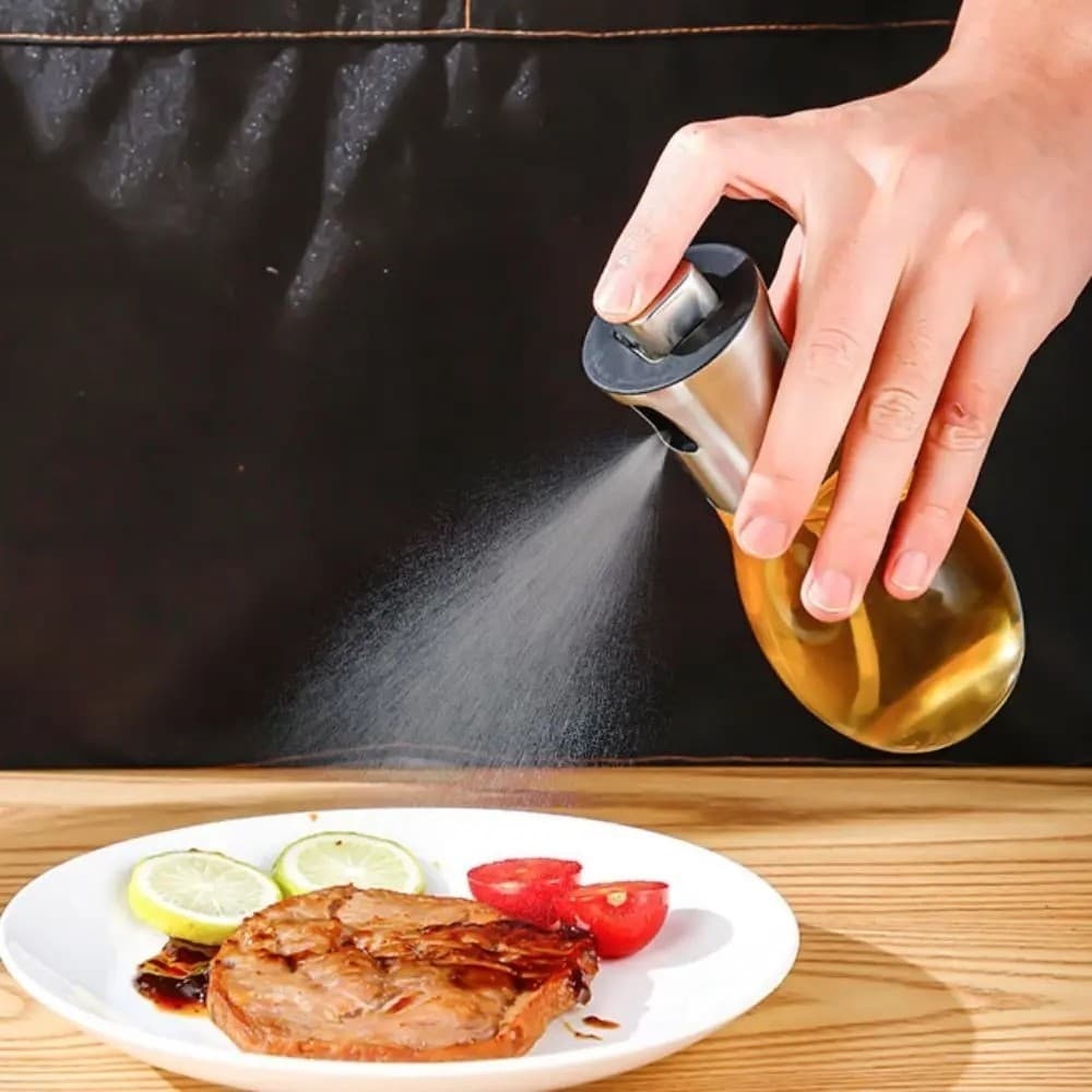 Galheteiro Spray Vidro Borrifador Azeite Óleo Vinagre Salada Tempero Esguicho Pulverizador
