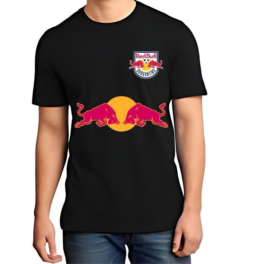 Camiseta Red bulls Camisa Algodão Premium Casual Treino Esporte Dia a Dia