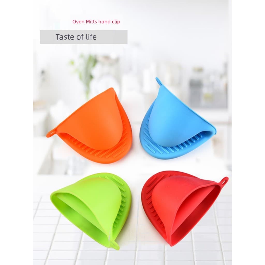 Luva de silicone resistente calor Silicone anti queimadura Luva térmica cozinha Luvas de isolamento térmico de Silicone