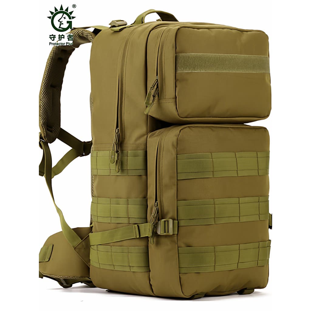 Guardian 55L Bolsa de escalada ao ar livre de grande capacidade para homens e mulheres Mochila tática à prova d'água par