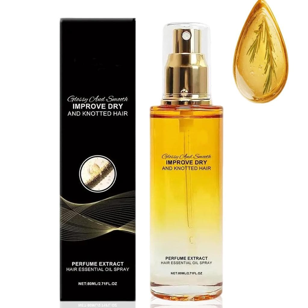 Óleo Condicionador Hoegoas - Spray Condicionador Hoegoas 80ml para Fortalecimento do Couro Cabeludo e Cabelo, Condiciona