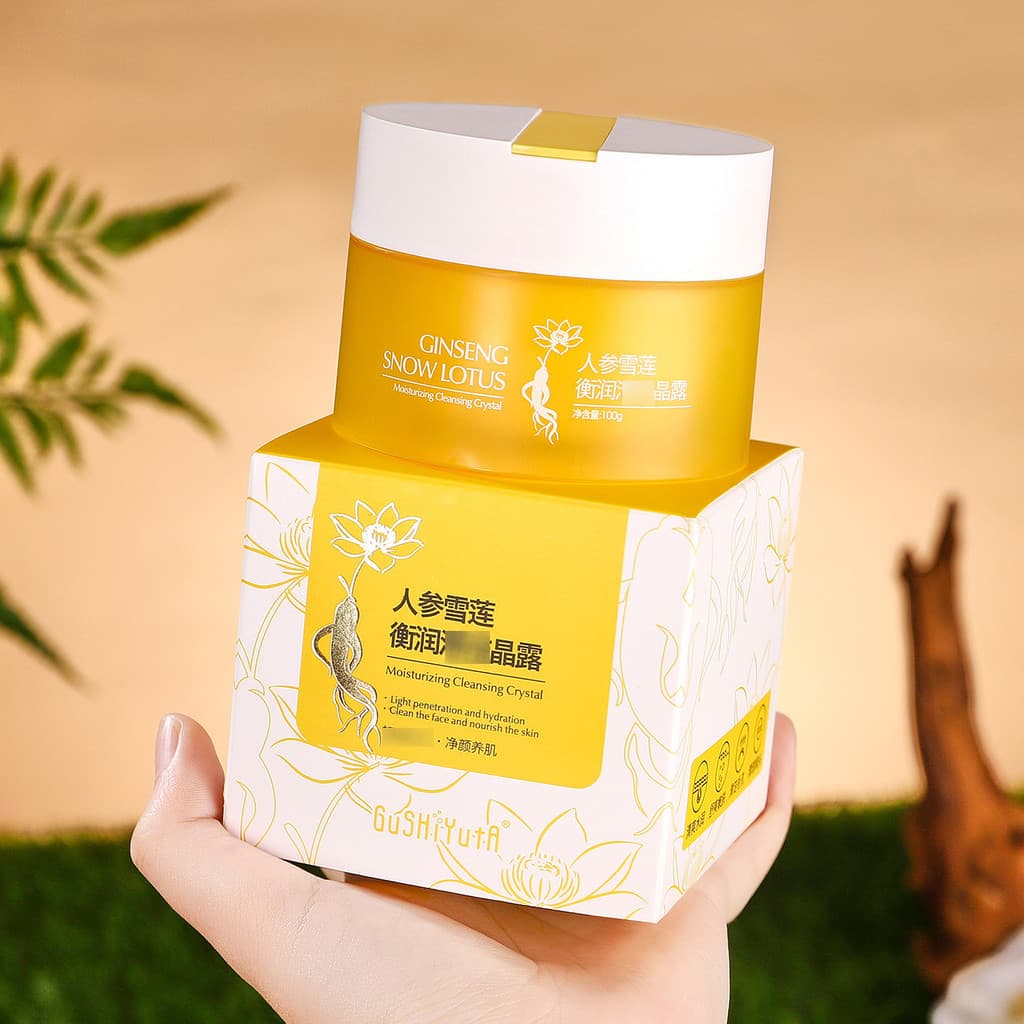 História com seu Ginseng Snow Lotus Ice Crystal Gel Loção Produto para cuidados com a pele g254