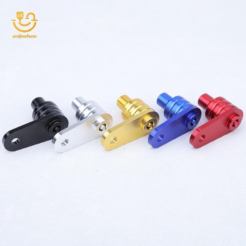 smileofenn 1Pc Veículo Elétrico Universal Interruptor De Estacionamento Freio Lo Alavanca Evitar Quedas Modificação Da M