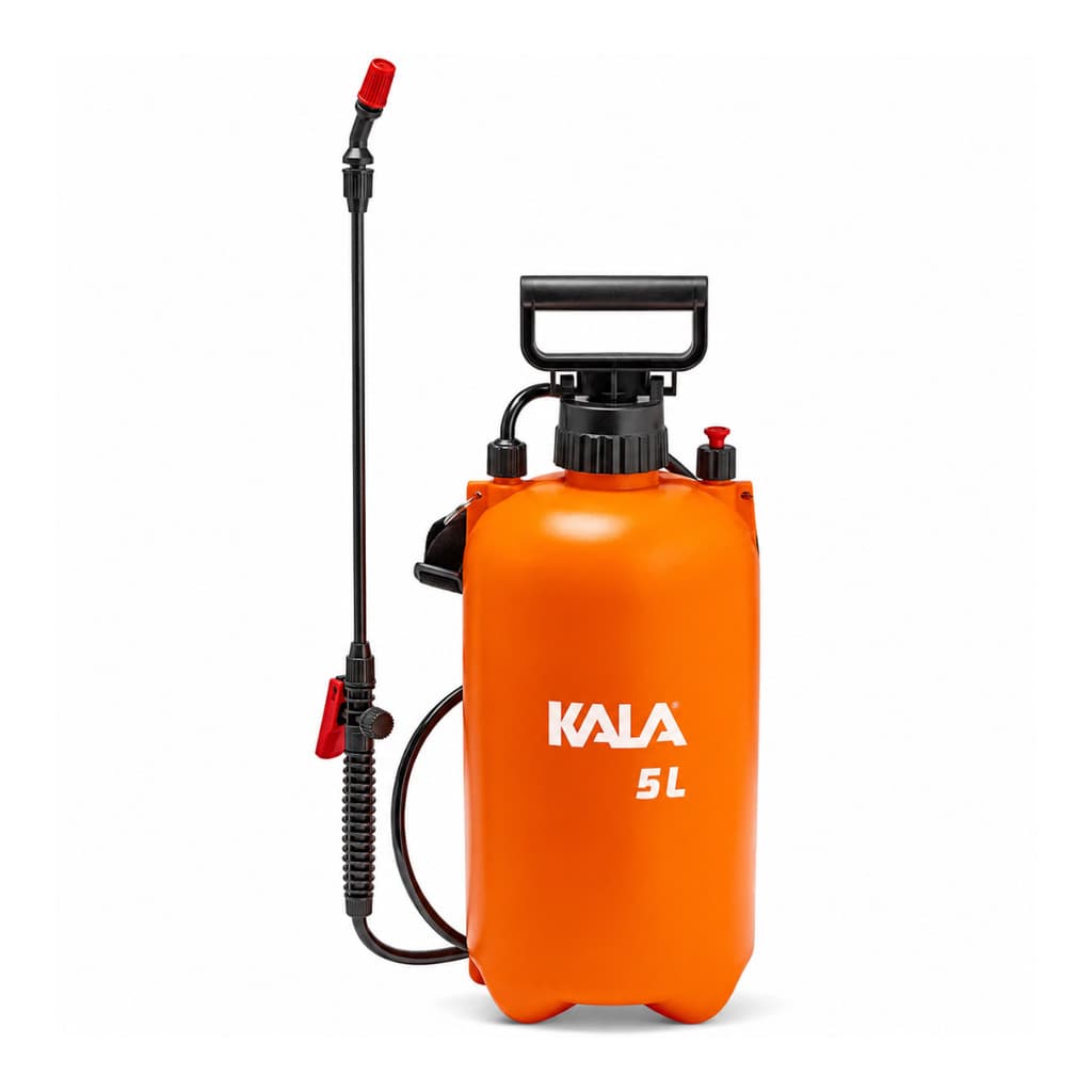 Pulverizador Manual Kala 5 Litros com Compressão Prévia e Bico Regulável