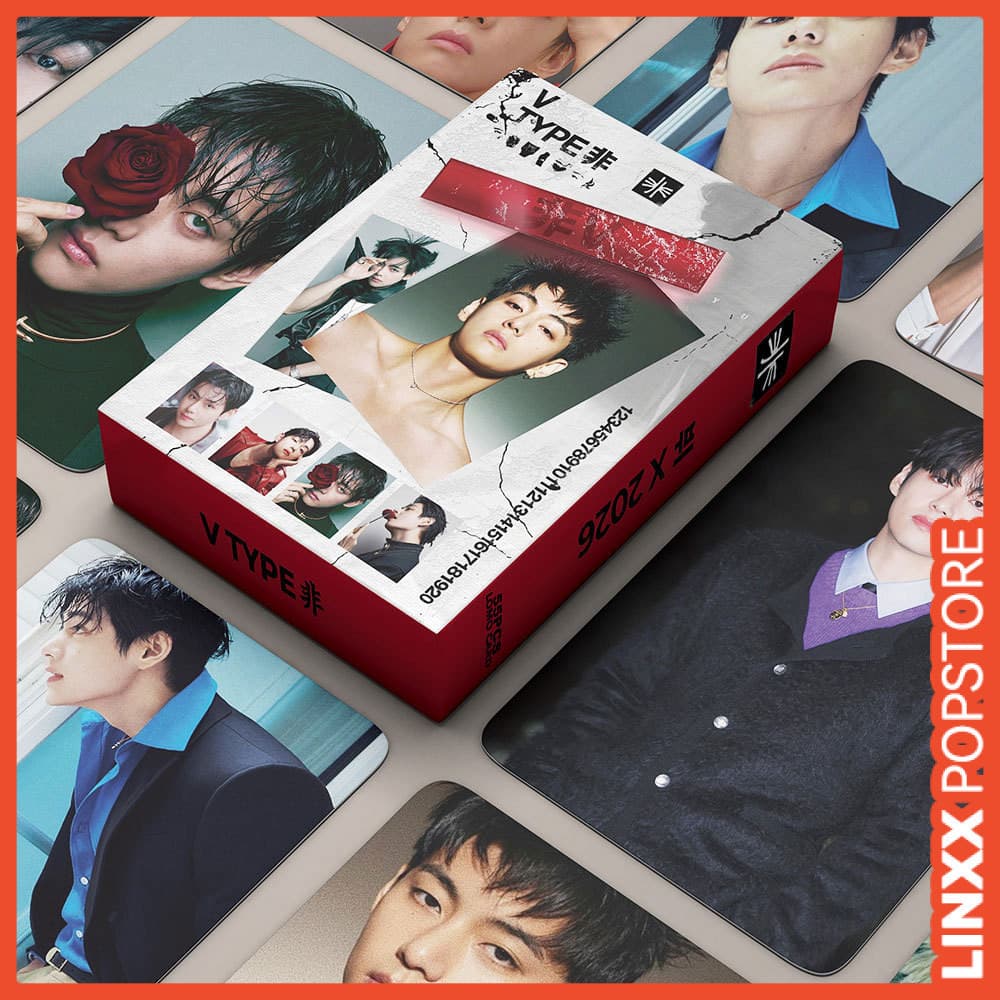 LINXX 55 Pcs Lomo Cards BTS Kpop Boy Band Photocards Set Coreano Idol Fan Cartões Colecionáveis Hallyu Star Memorabilia