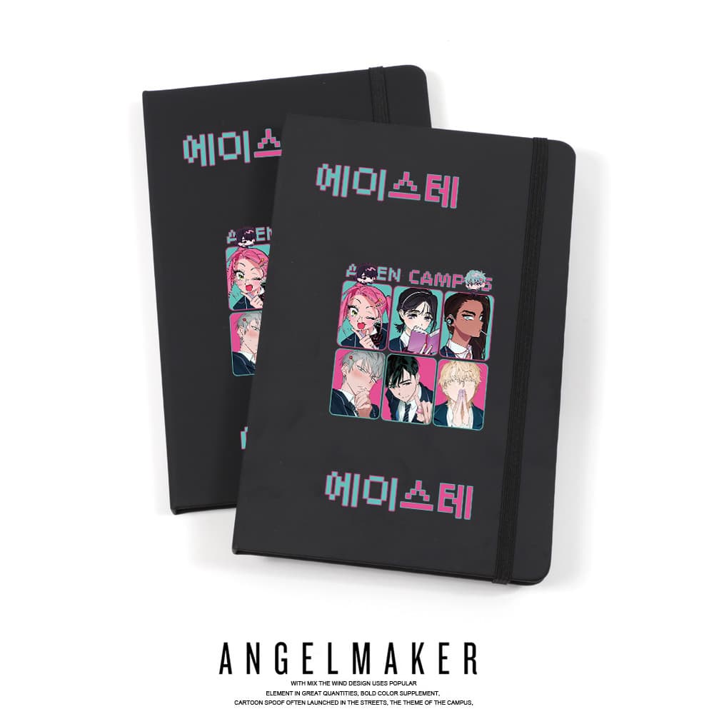 Alienstage Stage Alienstage Merchandise Fan ivan até sua Bloco de notas bidimensional para Notebook