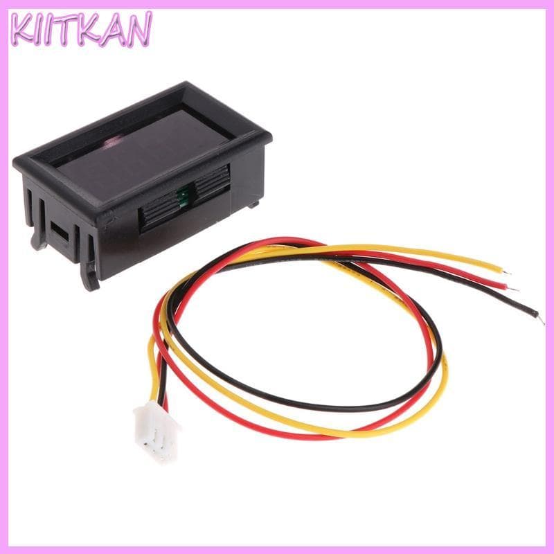 KIITK 2 1 LED Tacômetro Medidor Digital RPM Voltímetro Para Rotação Automática Motor