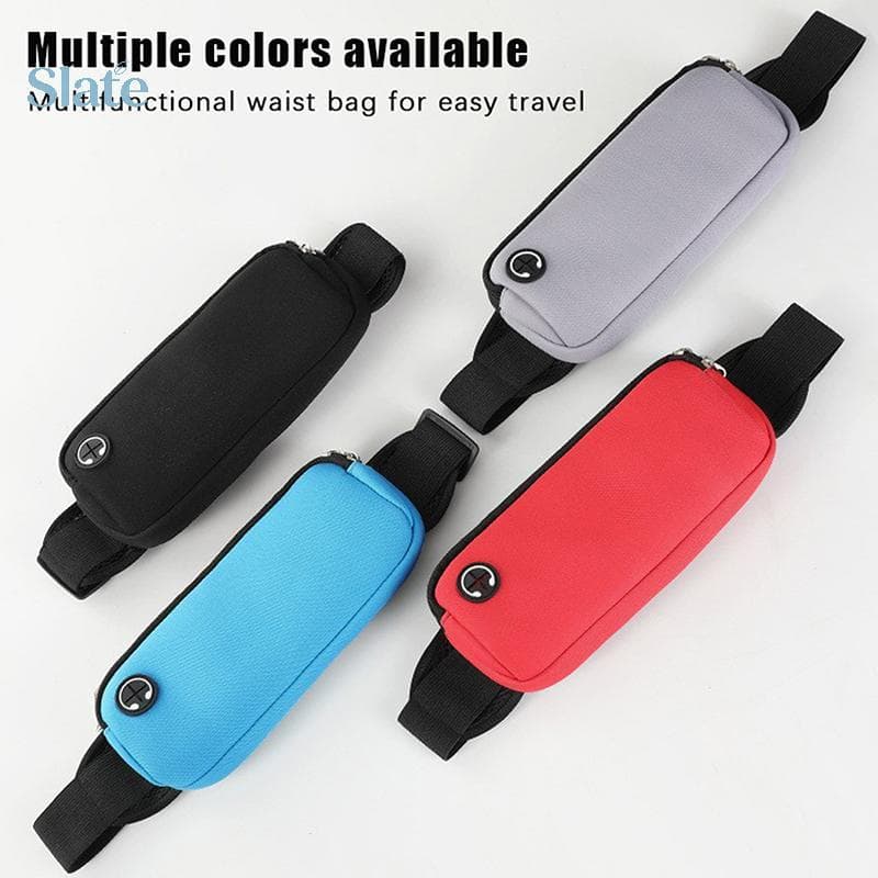 Bolsa De Cintura De Ardósia Para Esportes , Corrida Com Telefones Celulares Grandes , Durável , Multifuncional , Melhor