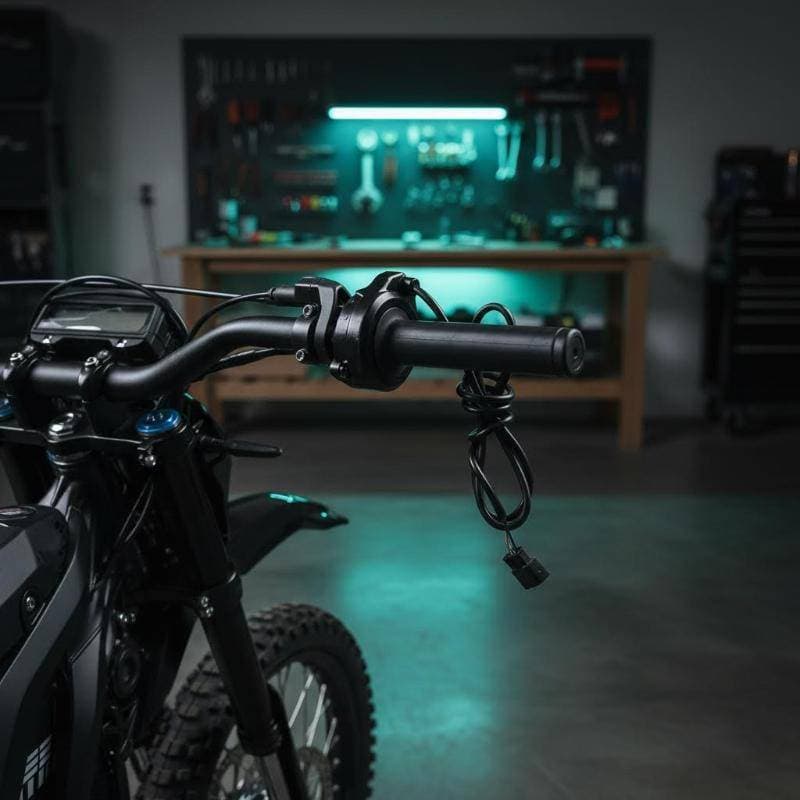 Aperto De Giro Do Acelerador De Borracha Para Motocicletas Sur Ron Sx Lightbee Antiderrapante Fácil Instalação Acessório