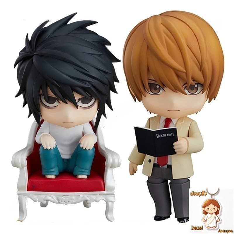 < Death Notes > Nendoroid No. 1160 L L-Lawliet 2.0 Action Figure Anime Modelo com 1200 Articulações Móveis Bonecas GS
