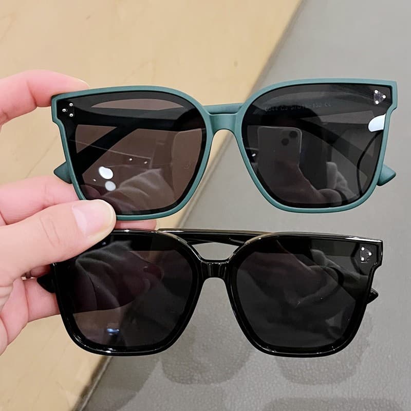 Crianças polarizadas óculos de sol Anti-ultravioleta meninos meninas Retro estrelas mesmo estilo GM óculos de sol do beb